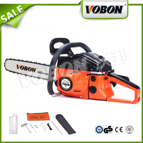 Chinese Gasoline Chain Saw 45cc Garden Hand Saw 4500