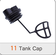 4500/5200/5800 Chain Saw Spare Deel- Tank Cap