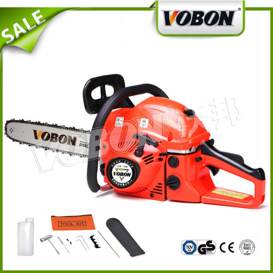 Theko e chesang ea 96.1cc Chainsaw e ncha / 5800 Saw le likarolo