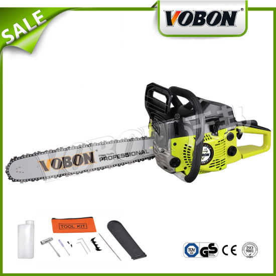 Agriculture Gasoline Chain Saw for Wood Cutting Tool