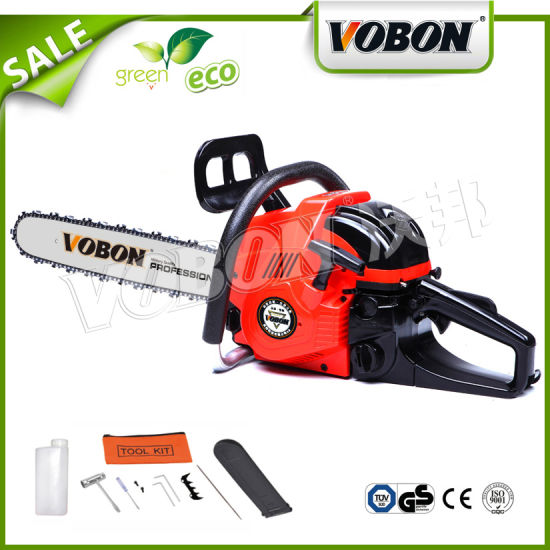 45cc Ara tuntun CE Gasoline Wood Cut Machine Chain Saw